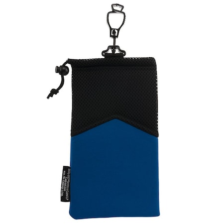 Utility Bag Soft Pouch Tote, Blue, with Glove Guard End UBDG5X9BL